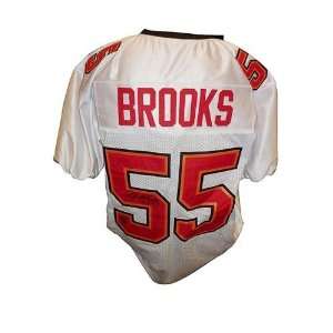  Derrick Brooks Signed Uniform   White #55 Custom Holo 