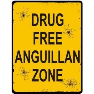 New  Drug Free / Anguillan Zone  Anguilla Parking Country  