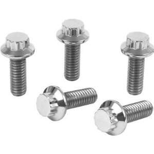 Diamond Engineering 12 Point Polished Stainless Front Brake Rotor Bolt 