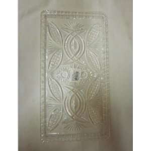  Jaks Trading Clear Design Long Plate Great for Anything 