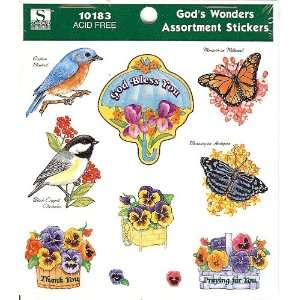  Gods Wonders Assortment Stickers Arts, Crafts & Sewing
