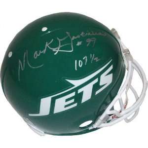  Mark Gastineau New York Jets Autographed Helmet with 