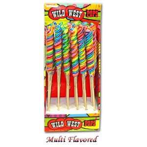 Wild West Twisty Pops with Disp (Pack of Grocery & Gourmet Food
