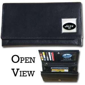  New York Jets Womens Leather Wallet