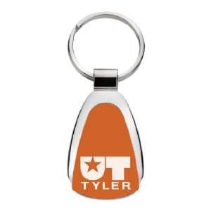  University of Texas at Tyler   Teardrop Keychain   Orange 
