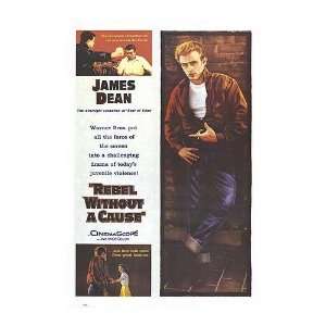  Rebel Without A Cause Movie Poster, 26 x 37.75 (1955 