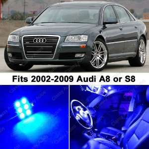  Audi A8 S8 BLUE LED Lights Interior Package Kit D3 (12 
