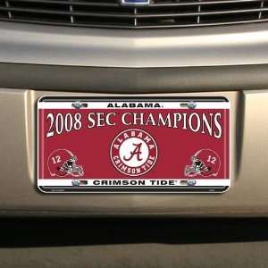   Conference Football Champions Metal License Plate
