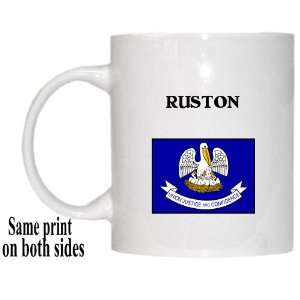    US State Flag   RUSTON, Louisiana (LA) Mug 