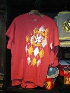 Wizarding World of Harry Potter Gryffindor Argyle Shirt  