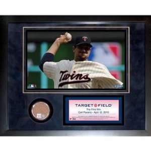 Carl Pavano Minnesota Twins Certified Authentic Field Dirt Collage 