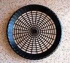 NEW BLACK Plastic PAPER PLATE HOLDERS ** MADE in the USA ** FREE 