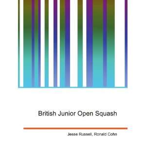 British Junior Open Squash Ronald Cohn Jesse Russell  