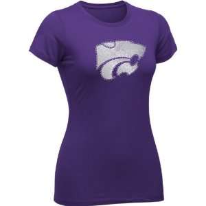  Kansas State Wildcats Womens Purple Krista T Shirt 