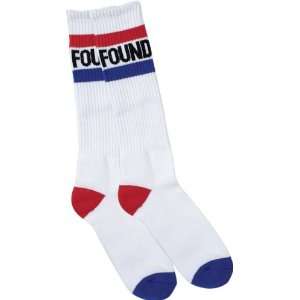 Foundation Striped Socks White Usa 1pr Skate Socks  Sports 