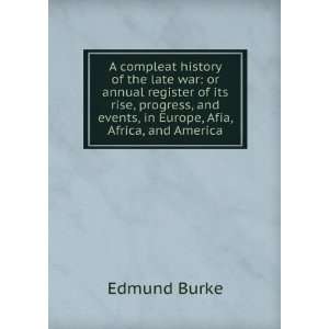  A compleat history of the late war or annual register of 
