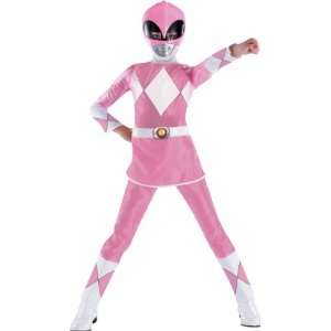  Deluxe Pink Kids Power Rangers Costume Toys & Games