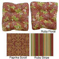 Outdoor Square Chair Cushions (Set of 2)  