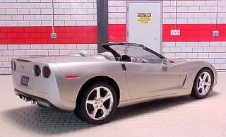2005 Corvette Machine Silver Convertible Promo New/Box  