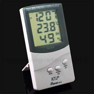 in 1 LED Digital Clock Thermometer Hygrometer #595  