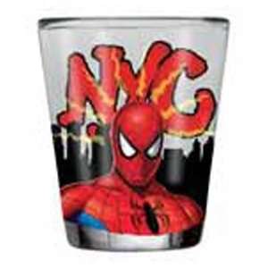   Spider Man NYC New York City 1.5 Oz. Shot Glass