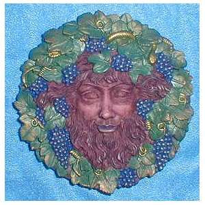  BACCHUS/DIONYSUS WALLPLAQUE