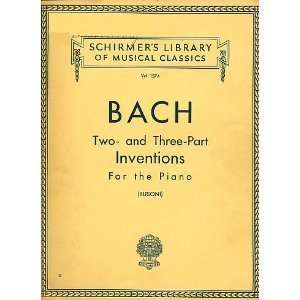  J. S. Bach 15 Two Part Inventions (Piano) Bach Books