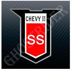  Chevy Chevrolet II SS Super Sport Nova Old Vintage Sticker 