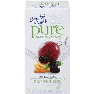 Crystal Light On The Go Pure Fitness Lemon Lime, 7 Count Boxes (Pack 