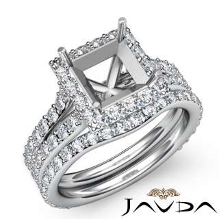 2c Diamond Engagement Ring Princess cut Bridal w18k 5sz  