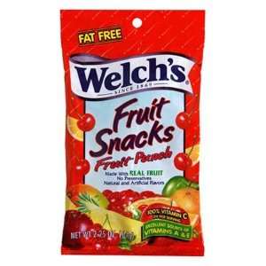 Welchs Fruit Snacks Fruit Punch   10 Pack  Grocery 