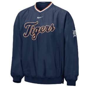 Detroit Tigers MLB Unlined Staff Ace Pullover Windjacket By Nike Team 