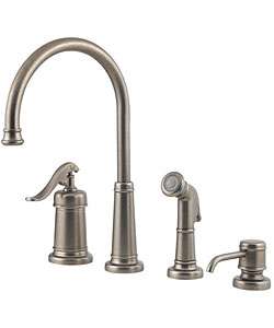 Price Pfister Ashfield Rustic Pewter Kitchen Faucet  