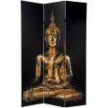 Canvas Double sided Buddha Room Divider (China)  