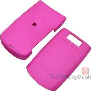Hot Pink Rubberized Shield Protector Case w/ Belt Clip for Helio Fin 