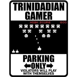   80S Game)  Trinidad And Tobago Parking Sign Country