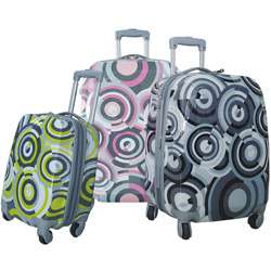    On) 3 piece Expandable Hardside Spinner Luggage Set  