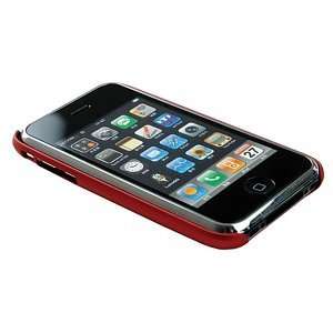  iPhone 3G/3GS Snap On Hard Case, Red Electronics