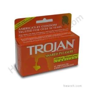  Trojan Shared Pleasure Condoms   12 Condoms Health 