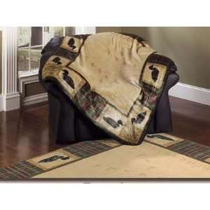  Tartan Loon  Luxury Acrylic  Throw Blanket