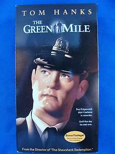 The Green Mile (VHS, 1999, Collectors Edition   With Documentary) 2 