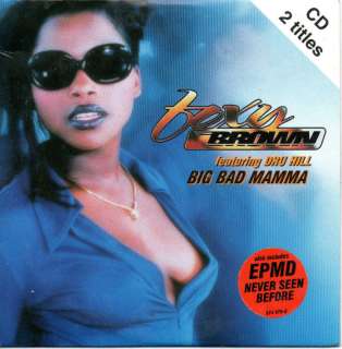 Foxy Brown   Big Bad Mamma   2 Track Single CD 1997  