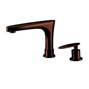 com Painting Finish Solid Brass Contemporary Widespread Bathroom Sink 