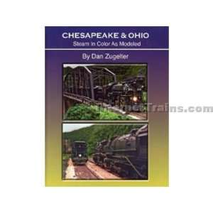   Motorbooks Chesapeake & Ohio Steam in Color as Modeled Toys & Games