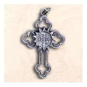   Benedict Crucifix   1.75 Height   Pendant   Made in Italy Jewelry