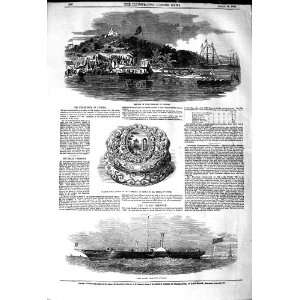  1849 PRESIDENT LIBERIA DIAMOND BOX EMPEROR RUSSIA ELFIN 
