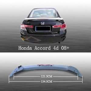    Honda Accord 4d Spoiler Wing OE Style 08 09 2010 Automotive