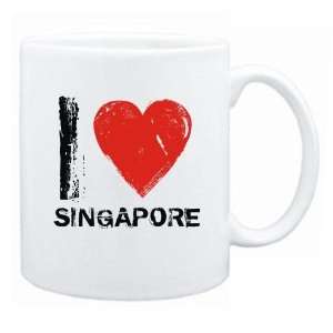  New  I Love Singapore  Mug Country