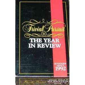  Trivial Pursuit Year in Review Questions About 1992 Toys 