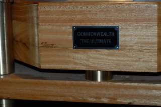Commonwealth electronics turntable Plinth badge SS  